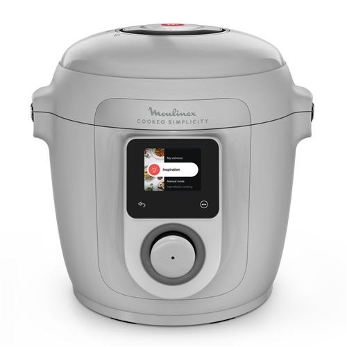 Multicuiseur Moulinex Cookeo Simplicity CE821GF0 Gris clair