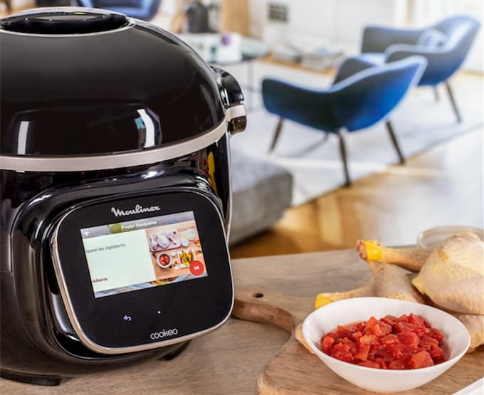 Nouveau Cookeo Touch de Moulinex