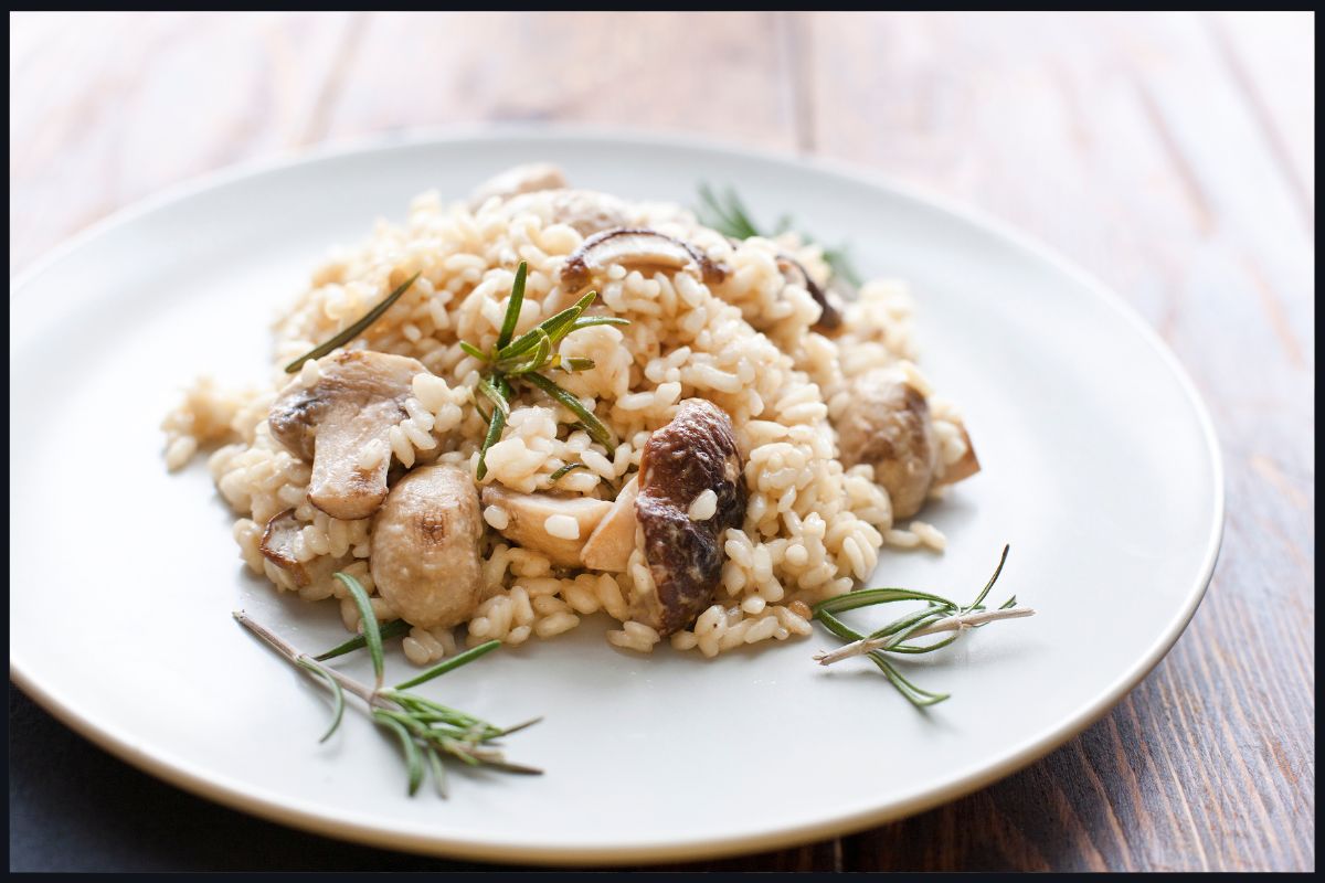 Risotto aux champignons