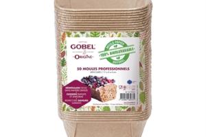 Pack de 50 moules mini cake en papier 11,2 cm x 4 cm Gobel