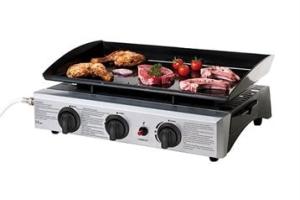 Plancha gaz Premium 3 brûleurs Domoclip DOC105