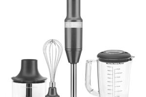 Mixeur plongeant 5 vitesses 180 W 5KHBV83EDG gris Kitchenaid
