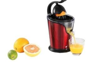 Presse agrumes électrique rouge 420 ml 85 W DOD125R Livoo