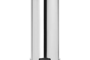 Poubelle a pédale New Icon 30 L gris brillant - Brabantia