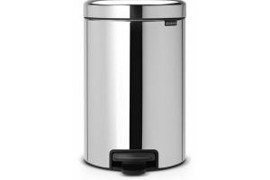 poubelle à pédale 30l brillant steel - 113888 - Brabantia