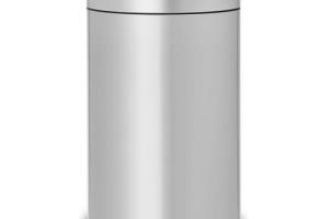 Brabantia - Poubelle Touch Bin - 40L - Gris métallique