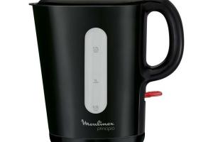 Bouilloire Électrique 1,7L Plastique Noir 2400W Filtre anti-tartre - Moulinex