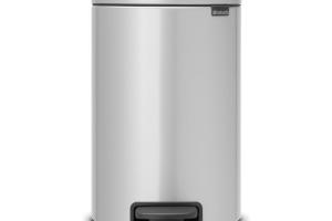 Brabantia - Poubelle à pédale newIcon metallic grey 12L