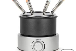 Appareil à fondue électrique 2,4 L 8 personnes 800 W Livoo