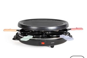 Appareil à raclette 6 personnes rond 800 W Livoo