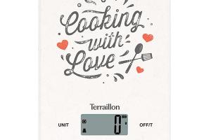 Balance de cuisine rechargeable 3 kg LCD Terraillon