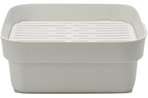 Bassine pour vaisselle à la main gris clair (302688) - Brabantia