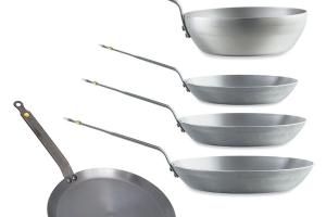 Batterie de cuisine 5 pièces acier Minéral B De Buyer