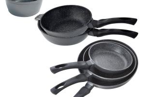 Batterie de cuisine 6 pièces revêtement Dur comme la pierre Mathon