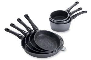 Batterie de cuisine 7 pièces revêtement Dur comme la pierre Mathon