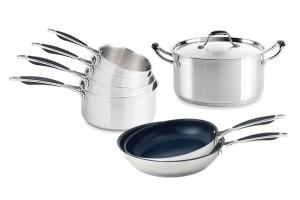 Batterie de cuisine Excell'Inox en acier inoxydable Mathon