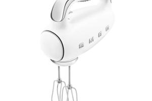 Batteur à main 9 vitesses 250 W HMF01WHEU blanc Smeg