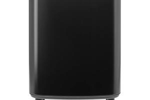 Bin de poubelle Bo Hi 12 l avec couvercle de soft close, intérieur amovible et poignée de carrying - Convient pour la salle de bain, la chambre à coucher et le bureau à domicile - Matt Bla - Brabantia