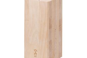 Bloc pour 5 couteaux en hêtre Opinel