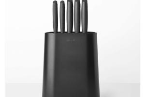 Bloc à couteaux avec couteaux tasty + gris foncé