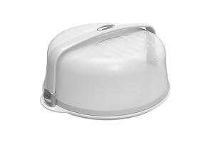 Boîte à gâteau ronde en plastique