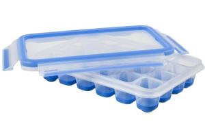 Boîte à glaçons bleu