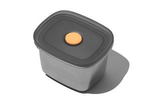 Boîte en inox rectangulaire 450 ml compatible micro-ondes Yoko® Design