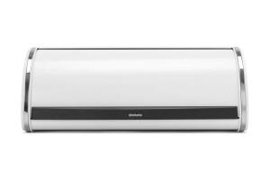 Boîte à Pain avec Couvercle Coulissant, Large - White - Brabantia