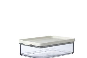 Boîte réfrigérateur plastique 1.2L blanc Mepal