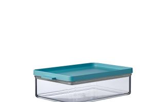 Boîte réfrigérateur plastique 1.2L bleu Mepal