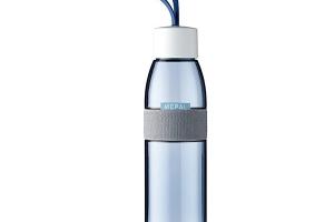 Bouteille ellipse bleu glacé 500 ml Mepal