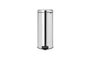 Brabantia -114762 - Poubelle à Pédale NewIcon avec Seau Intérieur en Métal 30 L - I...