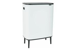 Brabantia - 130205 - Poubelle Bo Touch Bin Hi, 60L , White