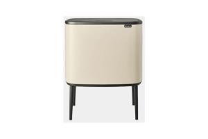 Brabantia Bo Touch Bin 33 L 3 panier(s) Beige