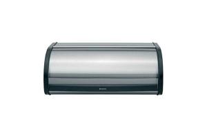Brabantia - Boîte à pain Couvercle roulant, acier mat ffp (299445)