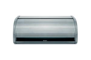 Brabantia - Boîte à pain Couvercle roulant, acier mat ffp (299445)