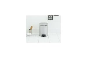 brabantia Brabantia Newicon 3 L Poubelle à péd. gris métallique (11 32 60)