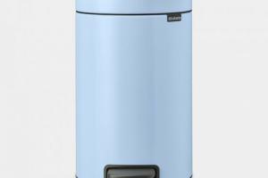 brabantia Brabantia Poubelle à pédale 12L Newicon bleu (202483)