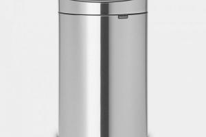 brabantia Brabantia Poubelle Touch Bin New,recycle, 23+10 L acier mat (100680)