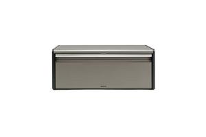 Brabantia - Huche à pain carré, platine (29 93 84)