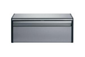 Brabantia - Huche à pain carré, tôle d'acier mat (29 91 86)