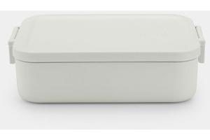 Brabantia - make&take porte-repas lunch box m gris clair