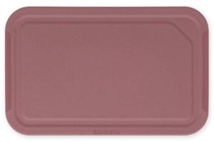 Brabantia - Planche à découper Tasty+ 24,9 x 0,9 x 15,8 cm Rouge raisin
