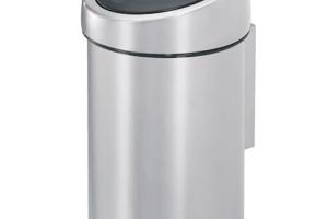 BRABANTIA Poubelle 3 L Matt Steel - Touch Bin
