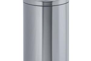BRABANTIA Poubelle 40 L Matt Steel - Touch Bin 114823