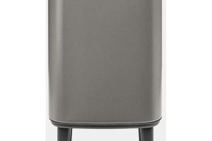 Brabantia - poubelle bo hi 4L - platine