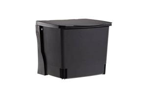 Brabantia - Poubelle encast. 10 l noir (395246)