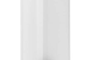 Brabantia - Poubelle métal blanc 20 litres ronde à pédale