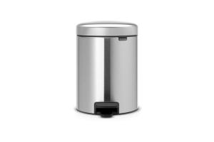Brabantia - Poubelle Newlcon 5l inox - Argent