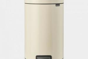 Brabantia - Poubelle à pédale 20L Newicon beige (149948)